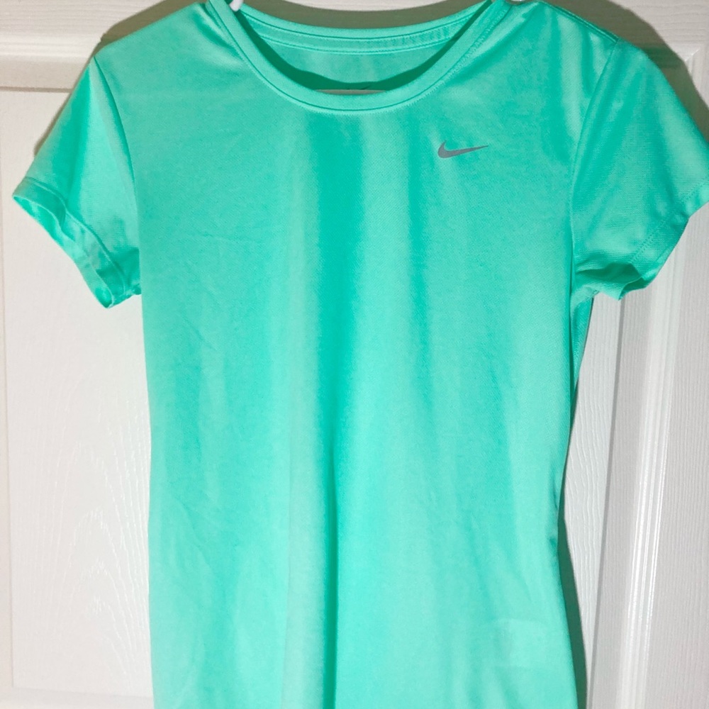 Nike turquoise Dri-fit shirt